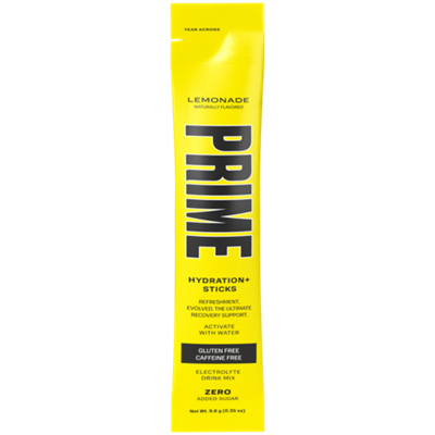 Prime Hydration Drink Mix - Lemonade (6 On The Go Sticks)