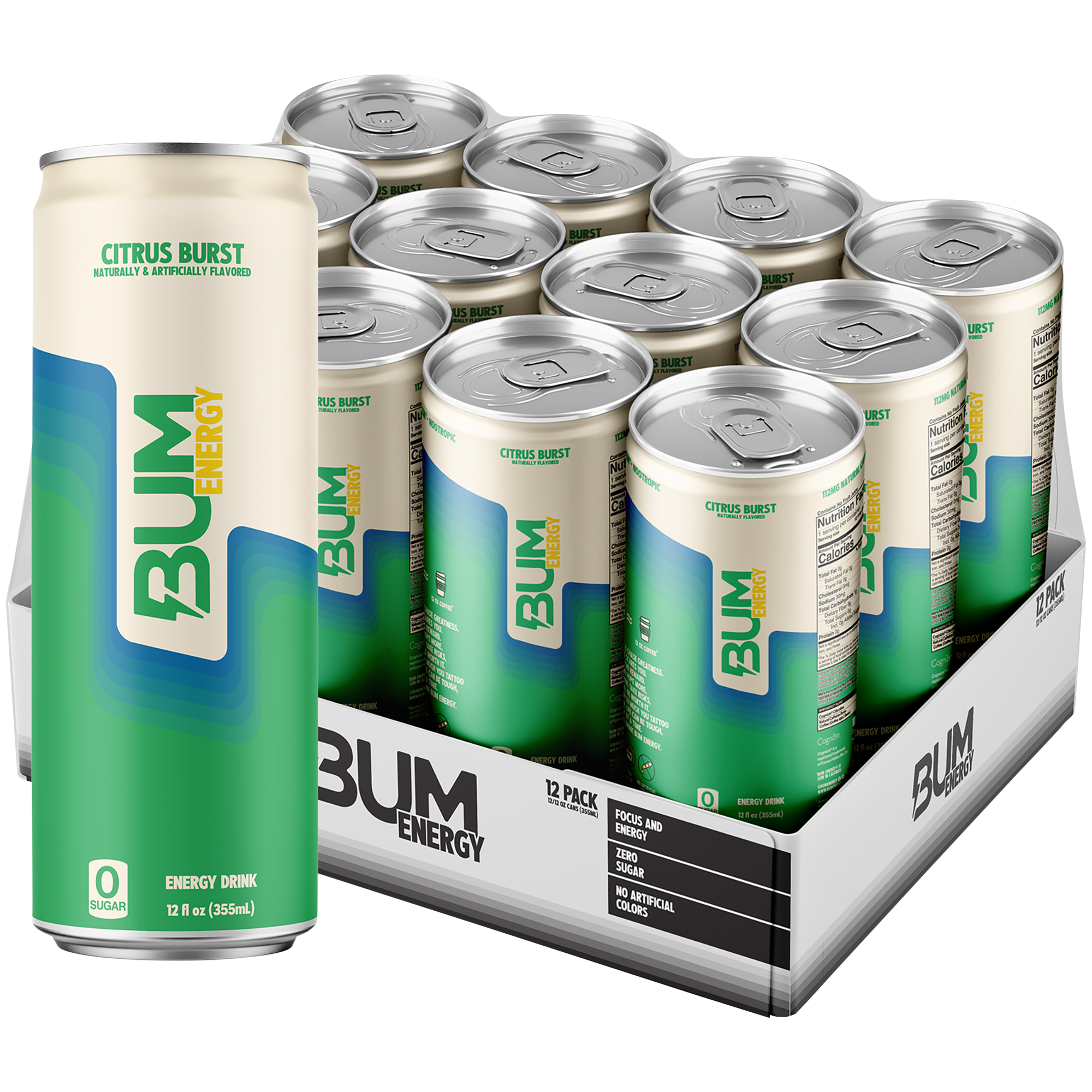 Energy Drink  Citrus Burst 12 Drinks 12 Fl Oz Each
