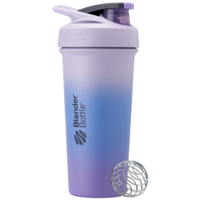 Strada Sleek with Wire Whisk BlenderBall - Lavender Ombre (25 fl oz.)
