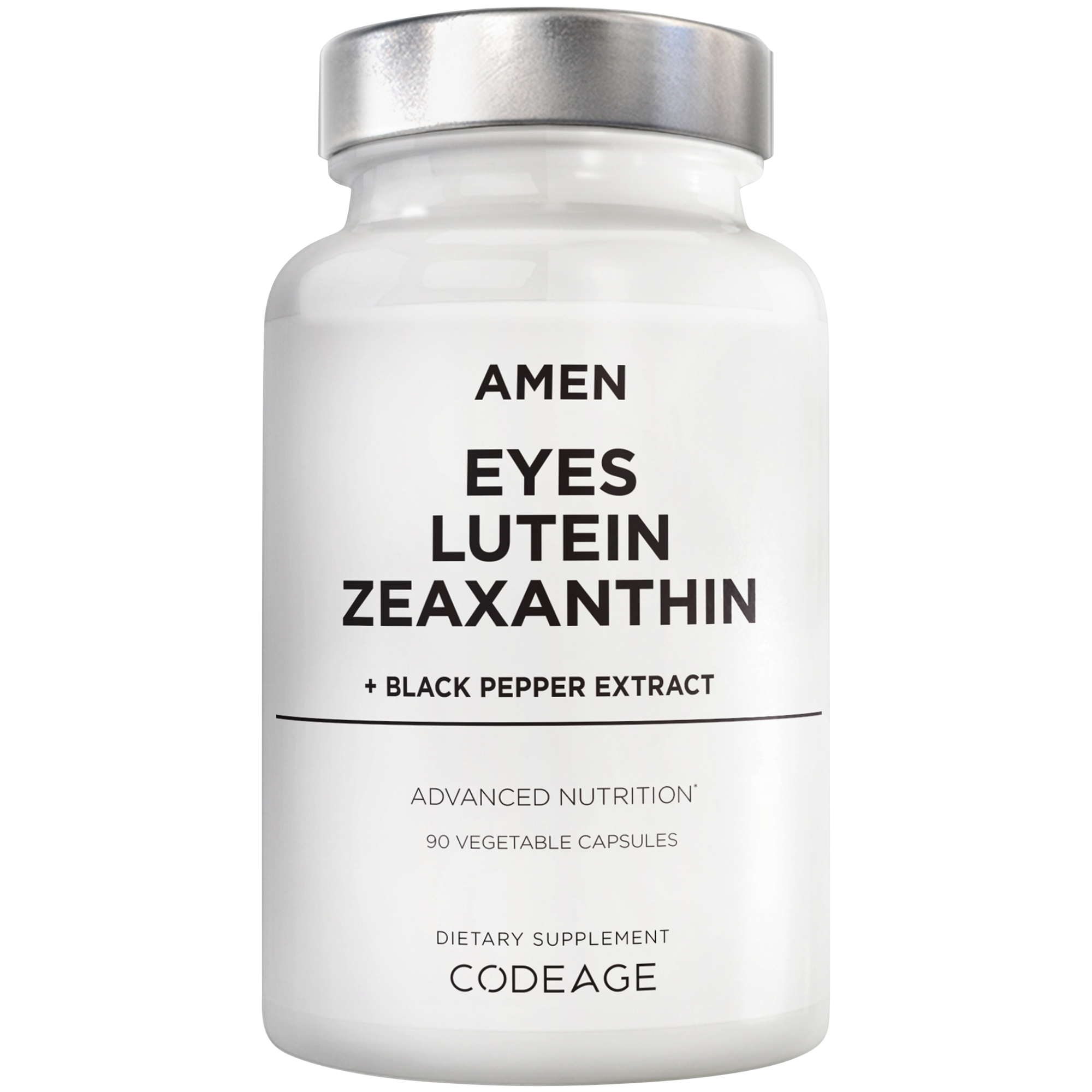 Eyes Lutein with Zeaxanthin Red Beet Root  Black Pepper  Macular Health Vitamins Formula 90 Capsules