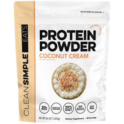 Grass Fed Whey Protein - Coconut Cream (36 Oz. / 30 Servings)