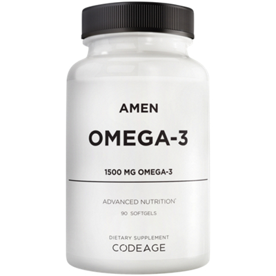 AMEN Omega-3 - 1500 MG Total Omega-3s (90 Softgels)