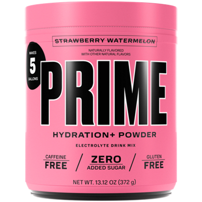 Hydration + Powder Electrolyte Drink Mix - Caffeine Free - Strawberry Watermelon (13.12 Oz. / 40 Servings)