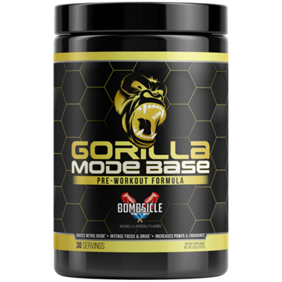 Gorilla Mode Base Pre-Workout Formula – Bombsicle (0.82 lbs./30 Servings)