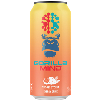 Gorilla Mind Energy Drink - Tropic Storm (1 Drink)