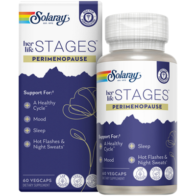 Her Life STAGES: Perimenopause - Supports Hot Flashes & Night Sweats (60 Capsules)