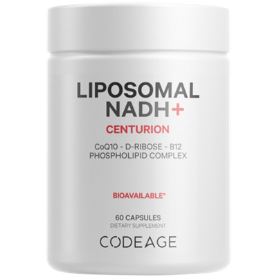 Liposomal NADH+ Formulated with B12, D-Ribose and Coenzyme Q10 (60 Capsules)
