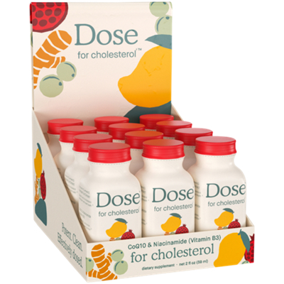Dose for Cholesterol - Supports Healthy Cholesterol Levels within Normal Range (12 Shots, 2 Fl. Oz. Each)