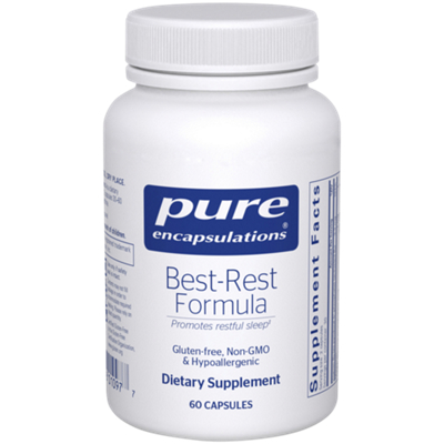 Best-Rest Formula - Promotes Restful Sleep with Melatonin & GABA (60 Capsules)