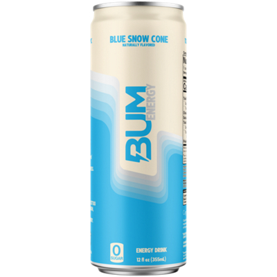 Bum Energy Drink - Blue Snow Cone (1 Drink)