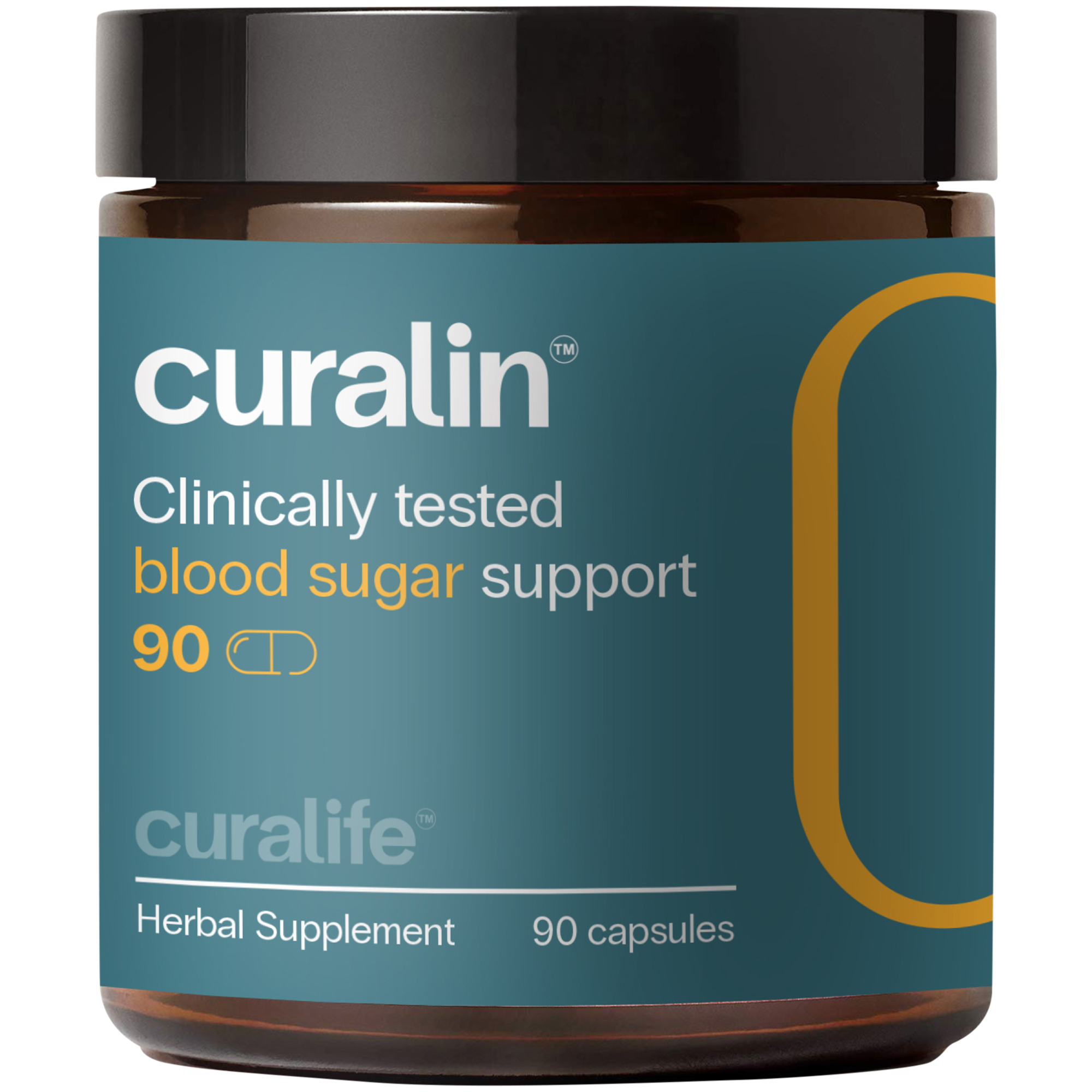 Curalin  Advanced Blood Sugar Support 90 Capsules