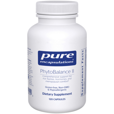 PhytoBalance II - Supports Hot Flashes, Hormones & Menopausal Comfort (120 Capsules)