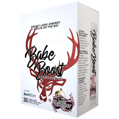 Babe Boost - Supports Weight Loss, Energy and Focus - Black Cherry (30 On The Go Sticks)