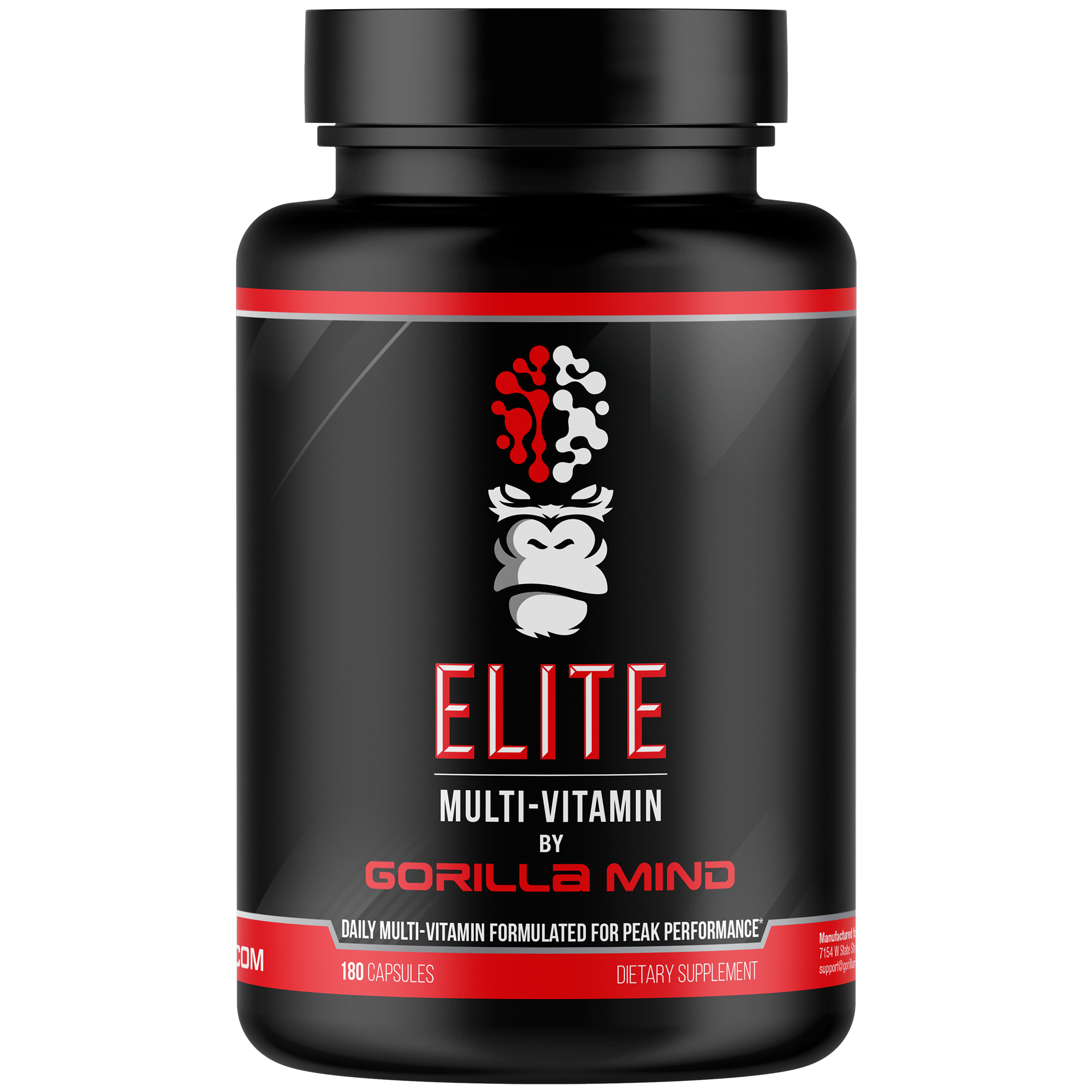 Elite Multivitamin  Formulated for Peak Performance 180 Capsules