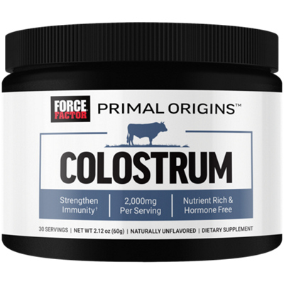Primal Origins Colostrum Powder to Strengthen Immunity - 2,000 MG - Unflavored (30 Servings)