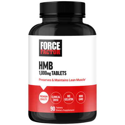 HMB for Lean Muscle Support - 1,000 MG (90 Tablets) by Force