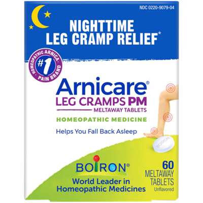 Arnicare Leg Cramps PM- Homeopathic Medicine for Nighttime Leg Cramps and Spasms (60 Tablets)