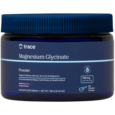 Magnesium Glycinate Powder - Supports Relaxation & Calm - Grape (60 Servings)