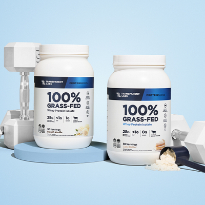 Two Transparent Labs protein powders