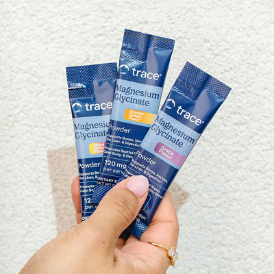 Three Trace Minerals Magnesium Glycinate packets