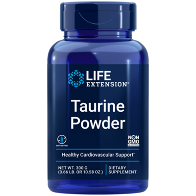 Taurine Powder - Healthy Cardiovascular Support - (300 Grams/10.58 Oz.)