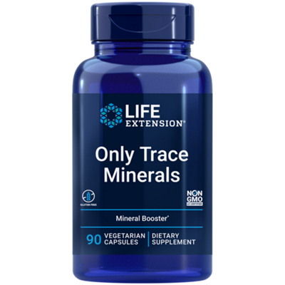 Only Trace Minerals – Mineral Booster (90 Vegetarian Capsules)