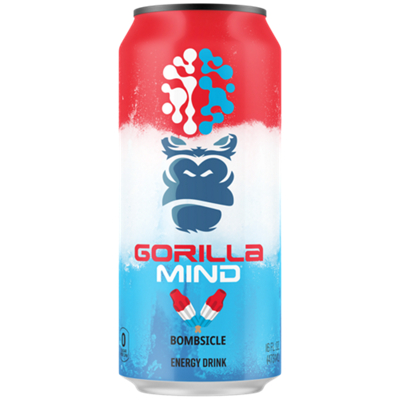 Gorilla Mind Energy Drink - Bombsicle (1 Drink)