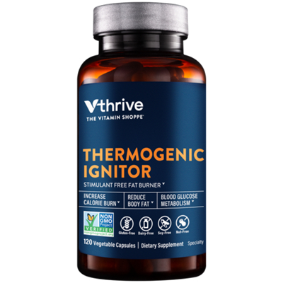 Thermogenic Ignitor – Stimulant-Free Fat Burner (120 Vegetable Capsules)