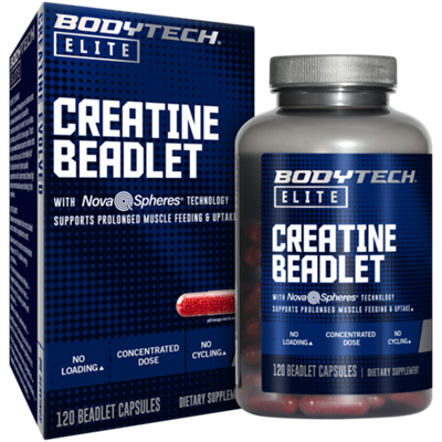Creatine Beadlet - Supports Prolonged Muscle Feeding and Uptake (120 Beadlet Capsules)