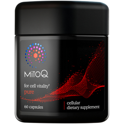 Pure for Cell Vitality with Mitoquinol - Mitochondria-Targeted Antioxidant for Cellular Longevity (60 Capsules)