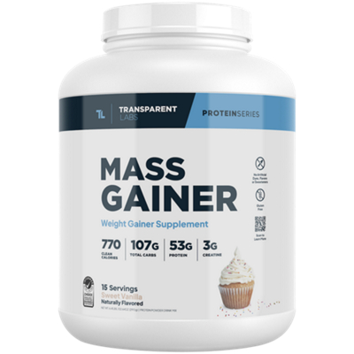 Mass Gainer - Protein Powder Drink Mix – Sweet Vanilla (6.42 lbs./15 Servings)