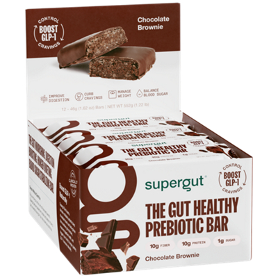 The Gut Healthy Prebiotic Bar - Chocolate Brownie (12 Bars)