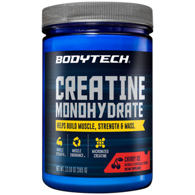 Creatine Monohydrate Powder – Micronized – Cherry Ice (13.58 oz./55 Servings)
