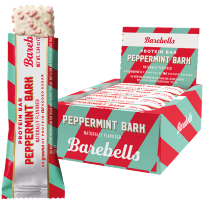 Protein Bar - 20g Protein - Peppermint Bark (12 Bars)