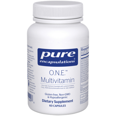 O.N.E. Multivitamin - Once Daily Nutrient Essentials (60 Capsules)
