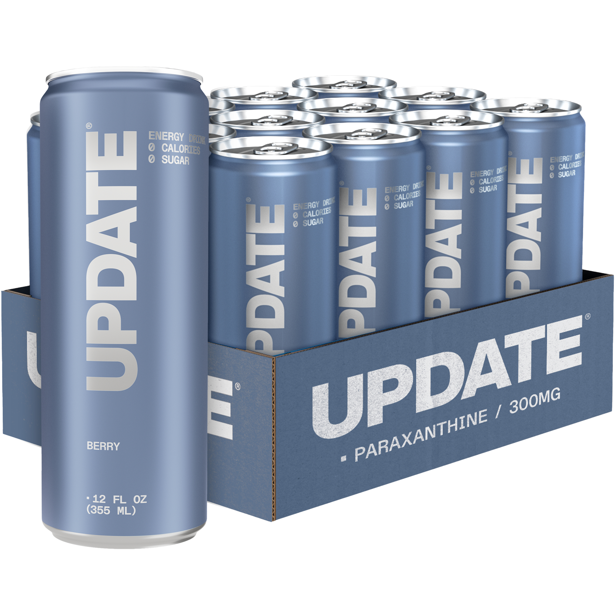 Energy Drink  Berry 12 Drinks 12 Fl Oz Each