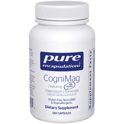 CogniMag with Magnesium L-Threonate - Supports Cognitive Performance (120 Capsules)