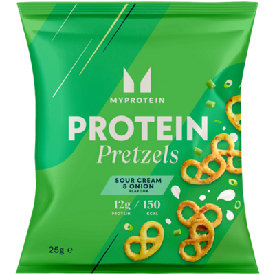 Protein Pretzels - 12g Protein - Sour Cream & Onion (6 Bags)