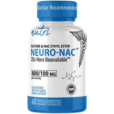 nac glycine glutathione Neuro-NAC - Glycine & NAC Ethyl Ester - Glutathione for Healthy Aging