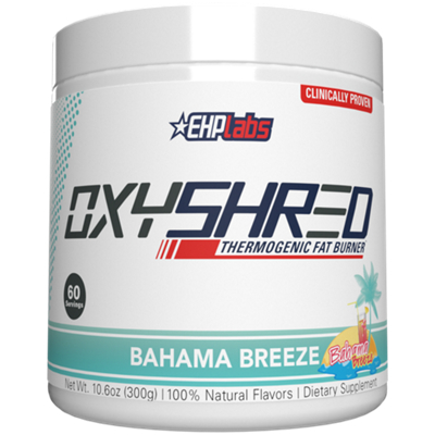 OxyShred Ultra Thermogenic Fat Burner - Bahama Breeze (10.6 Ounces Powder)