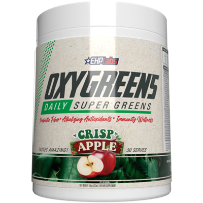OxyGreens Daily Super Greens Powder - Crisp Apple (8.7 Oz. / 30 Servings)
