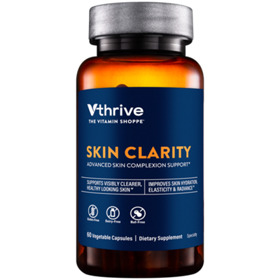 Skin Clarity - Supports Visibly Clearer & Healthier Looking Skin (60 Vegetable Capsules)
