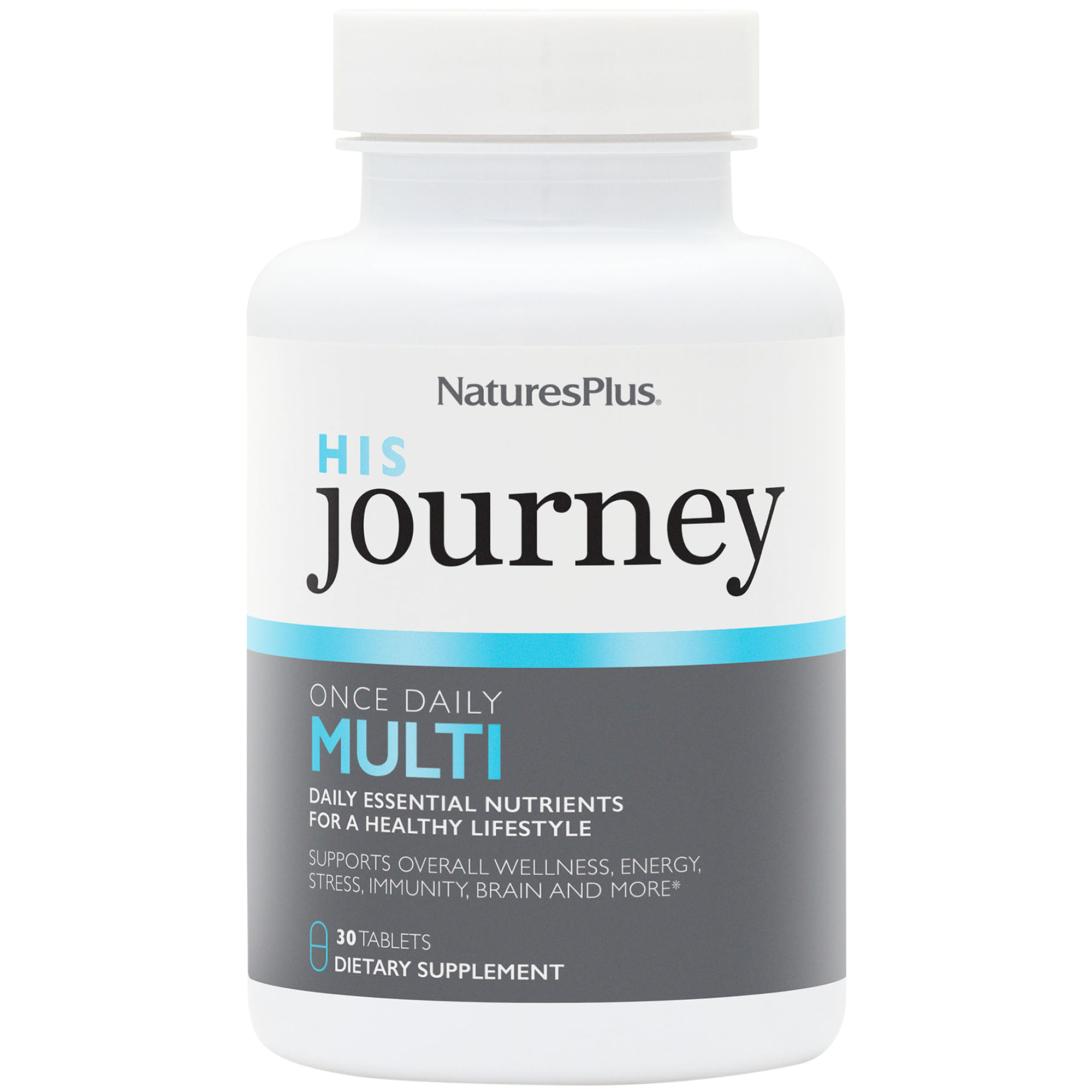 His Journey Once Daily Multivitamin for Men 30 Tablets