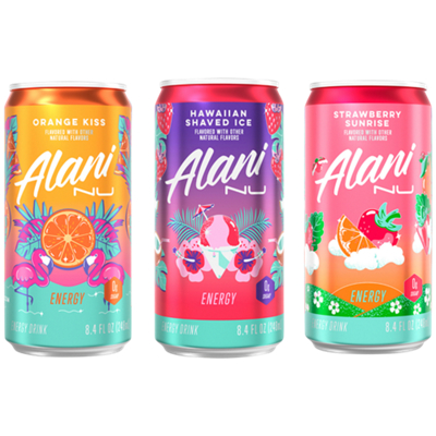 Mini Energy Drink - Paradise Variety Pack - Limited Edition (12 Drinks, 8.4 Fl. Oz. Each)