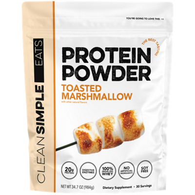 Grass Fed Whey Protein - Toasted Marshmallow (34.7 Oz. / 30 Servings)