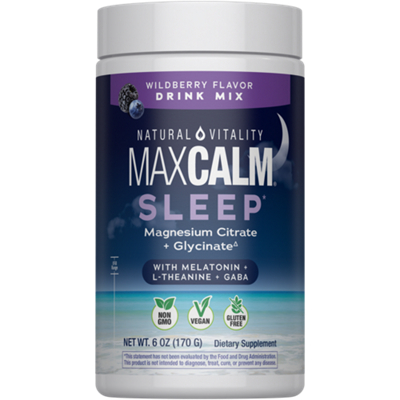 Calm Magnesium Sleep Drink Mix with Melatonin + L-Theanine + GABA