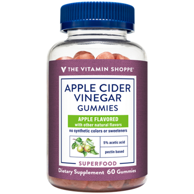 Apple Cider Vinegar Gummies - 5% Acetic Acid & Pectin Based - Apple (60 Gummies)