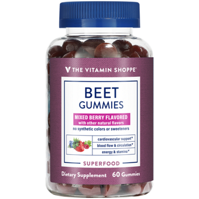 Beet Gummies - Cardiovascular Support - Mixed Berry (60 Gummies)