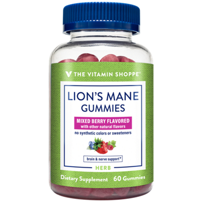 Lion's Mane Gummies - Brain & Nerve Support - Mixed Berry (60 Gummies)