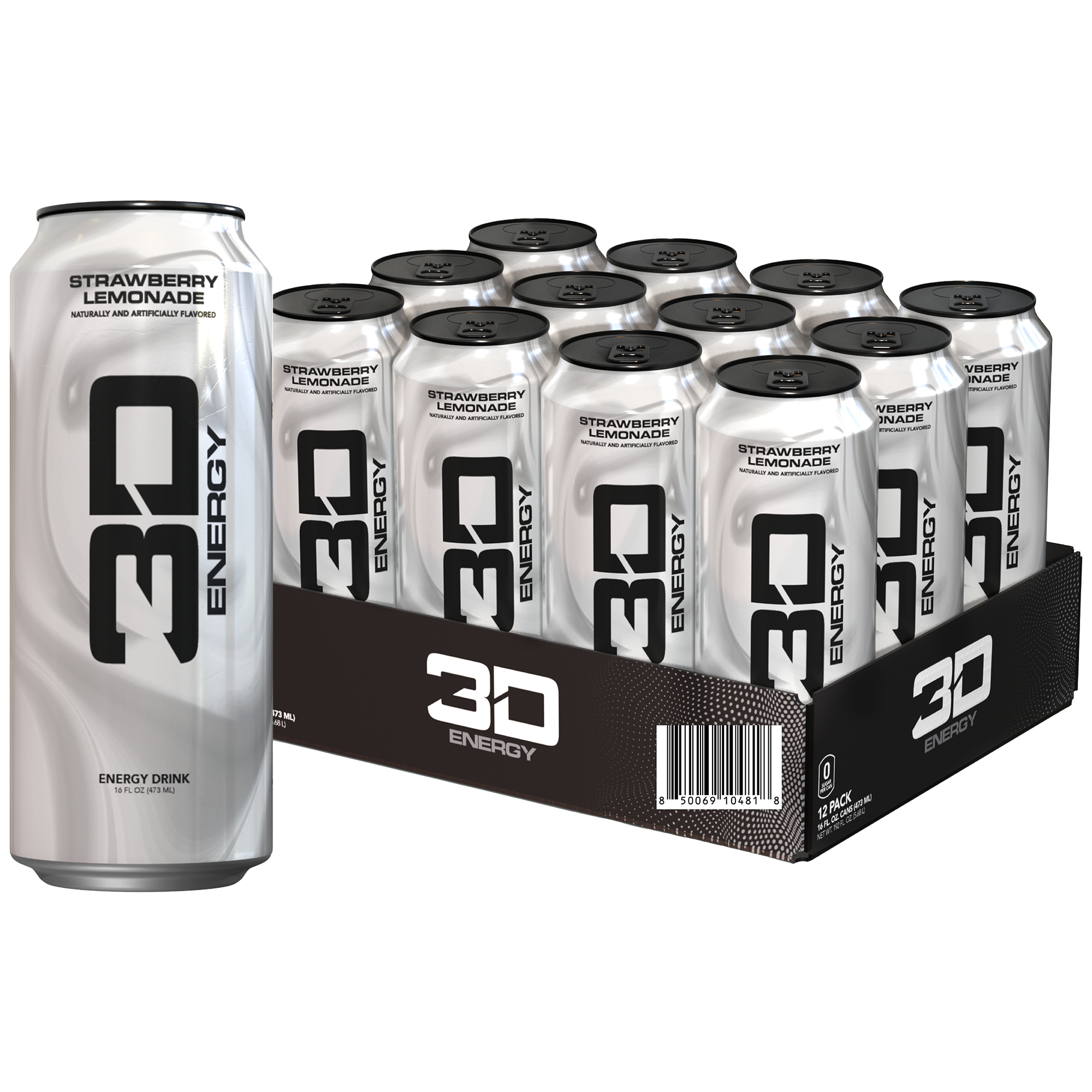 Energy Drink  Strawberry Lemonade 12 Drinks16 Fl Oz Each